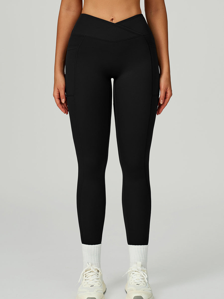FlowLift Cross-Waist Flare Leggings