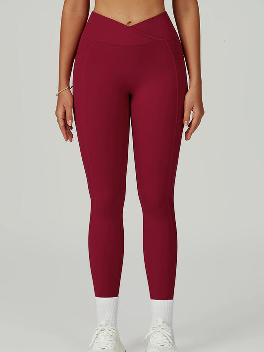 FlowLift Cross-Waist Flare Leggings